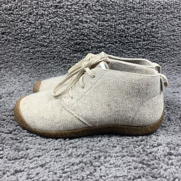 Keen Mosey Chukka Women's Natural Felt Birch Sneaker Felt Shoes Beige 10.5 - Picture 1 of 8
